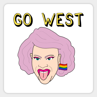 Go West Magnet